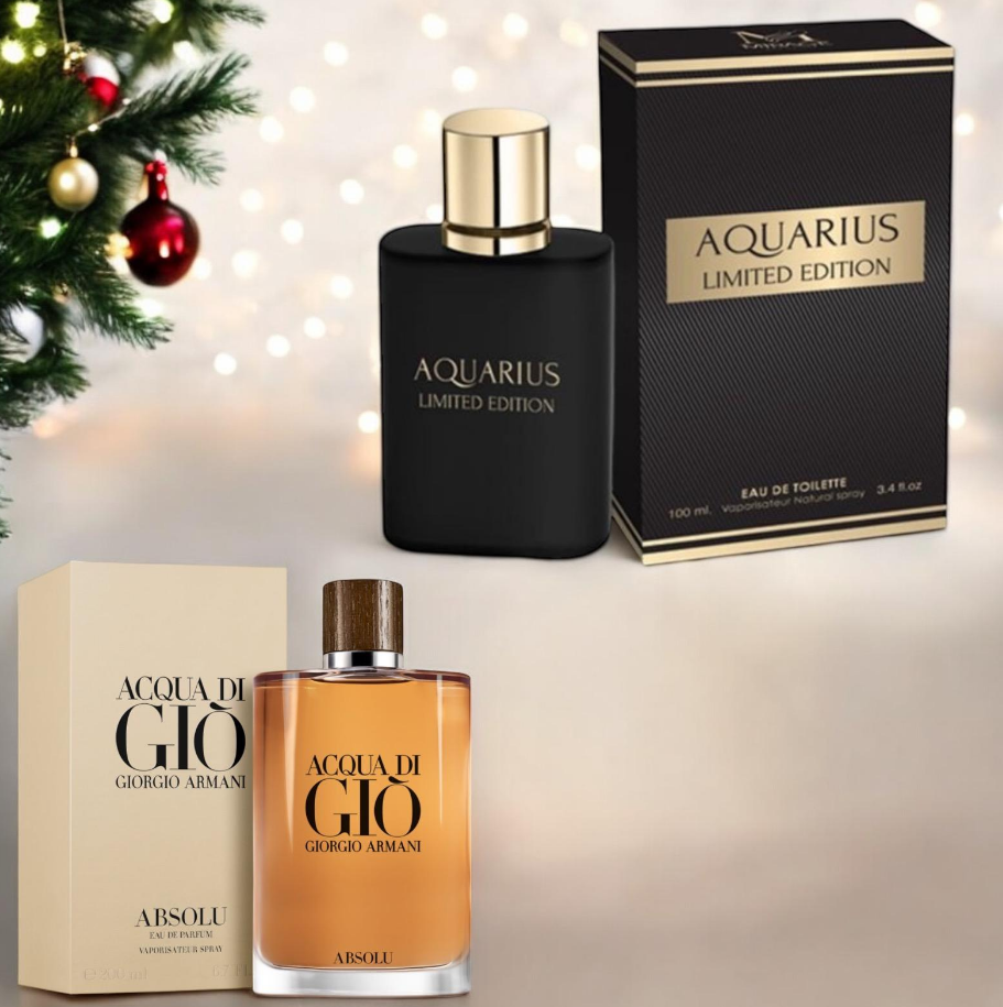 Aquarius Limited Edition 100ML - Inspirat din Armani Aqua Di Gio Absolu