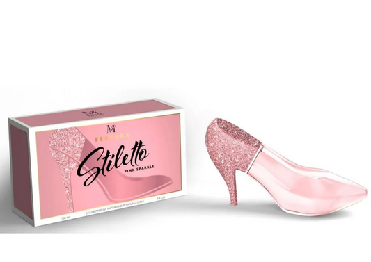 Ferrera Stilleto Pink Sparkle 100ML - Inspirat din Fantastic Pink Carolina Herrera